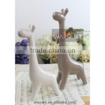 Adorable Porcelain Deer Figurines Deer Decor
