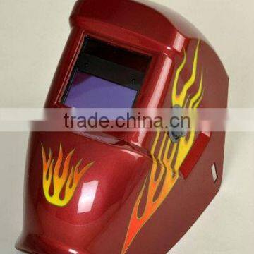 EN379 unique painting Auto darkening welding helmet with CE