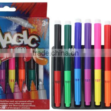 2016 hotselling magic color pen marker 8PK set