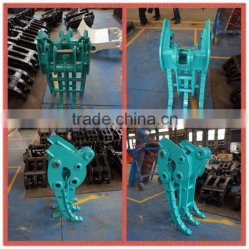 pc850 high quality excavator hydraulic grapple/timber grapple