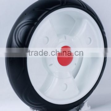 Plastic wheels for baby strollers