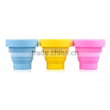 new style Collapsible portable silicone folding cup