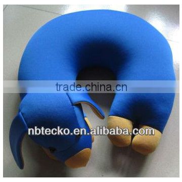 Animal shape microbeads neck pillow// Dog shape neck pillow