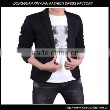 New arrival men's black Blazer Coat Jackets For Men slim fit wholesale