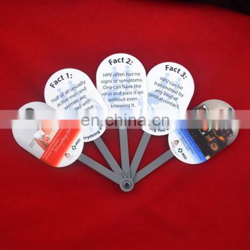 Good quanlity eco-friendly sexy pp folding fan for promotion decoration