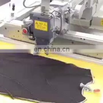 China 5030 computer automatic electronic leather pattern sewing machine
