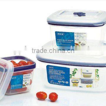 plastic vacuum food container