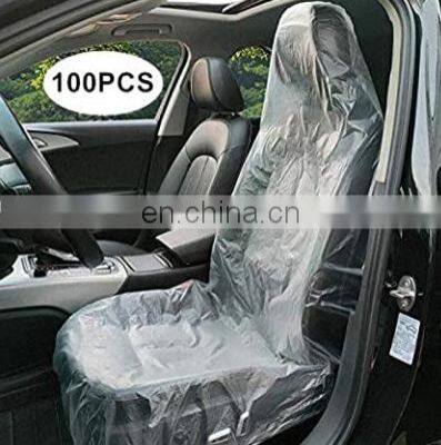 universal plastic seat covers car disposable