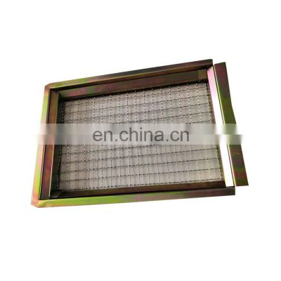 Custom ss304 test sieve punching tray for laboratory tools
