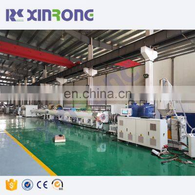 Xinrongplas Auto Water Plastic Electrical Conduit Ppr Pe Pipe Extrusion Production Line Making Machine