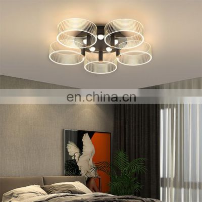 Hot Sale Indoor Luxury Decoration Acrylic Material Bedroom Living room Modern LED Ceiling Light