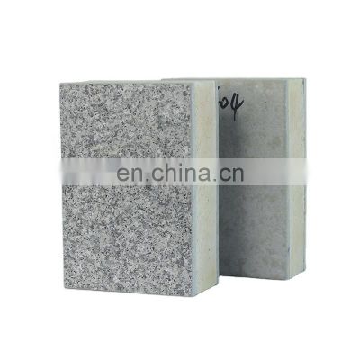 Fireproof Pu Foam Insulated Panel 16mm Decorative Metal Siding Board Exterior Wall Panels for Prefab House