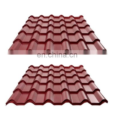 4x8 28 Gauge Zinc Galvanized Color Corrugated Steel Sheet Aluzinc Metal Roofing Sheet