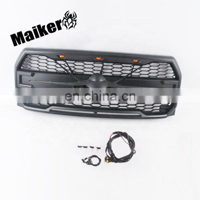 4*4 Front Mesh Grille for F-150 15-17 Car Accessories Plane Logo Mesh