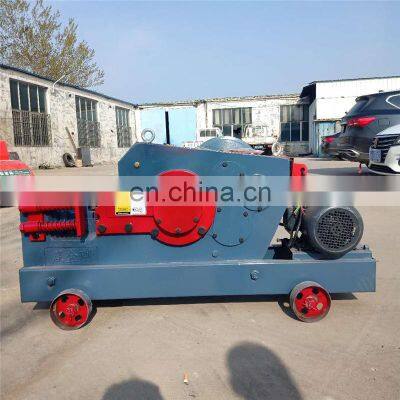 Round Flat Angle Manual Rebar Cutting Machines 4Kw 380V Iron Bar Rebar Cutter Machine