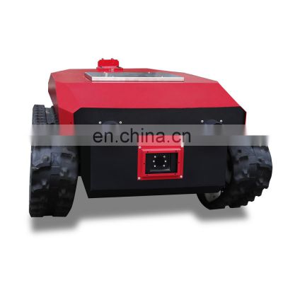 Mower chassis with rubber tracked undercarriage rubber track conversion system kits rubber track undercarriage