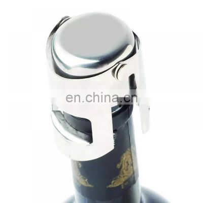 New Arrival 2022 Metal Engraving Unique Stainless Steel Personalized Bottle Wine Stopper Custom Logo