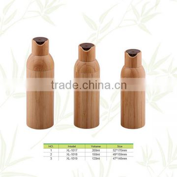 New design 200ml bamboo lotion bottle for wholesales