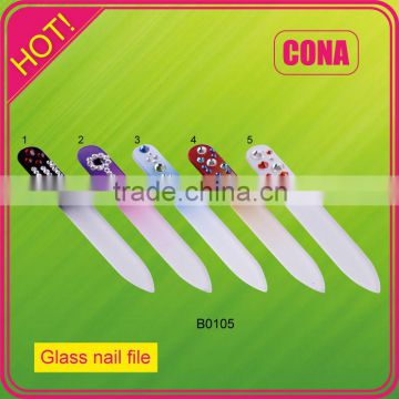 wholesale personalized glass nail file