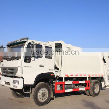 2015 new style hot sale JHL5162ZYS 12CBM 340hp Compressed garbage truck dimensions for sale made in china