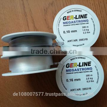 300M light grey nylon monofilament fishing line 100% made in Germany best quality in the price range