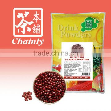 Wholesale Taiwan Supplier Red Bean Instant Flavoured Milk Powder
