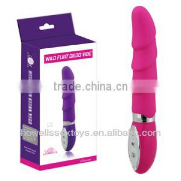Top Grade Silicone Curved Penis Vibrator Sex Toys