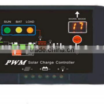 220v pwm dc motor controller dc input 12v 24v, CAP mini solar charge controller programmable with led display for public light