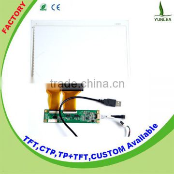 USB interface interactive multi touch capacitive touch foil 10.1"
