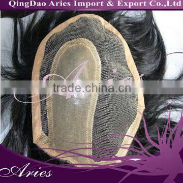 wholesale brazilian hair, hair piece, swiss lace toupee