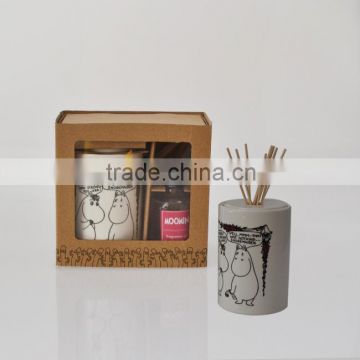 scented ceramic bottle reed diffuser
