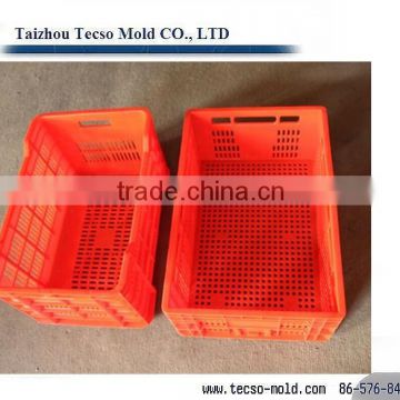 Part plastic crate mould made in China
