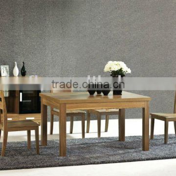Simple walnut dining room furniture