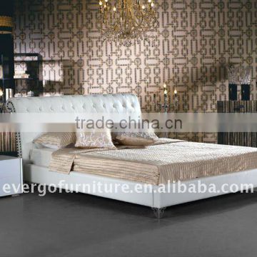 bonded leather bed
