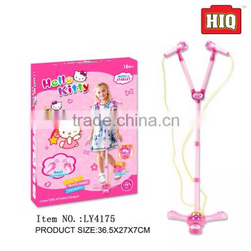 Fashion girl toy microphone toy microphone toy with stand