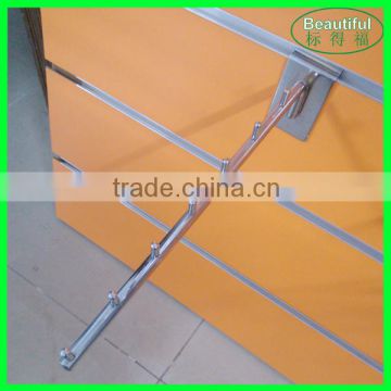 Chrome Finishing Metal Display Hook for Slatwall Factory Price