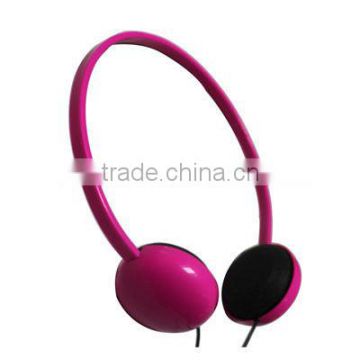 2013 hot pink headphones for computer from shenzhen