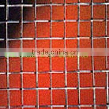 Galvanized square wire mesh/woven wire mesh