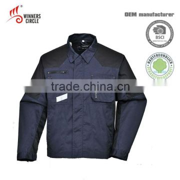 Fashion men's latex clothing for workwear(L5M9006AB)