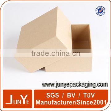 Accept craft box for unlock cardboard mobile box with transparent lid