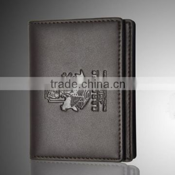 High quality leather bussiness wallet card holder