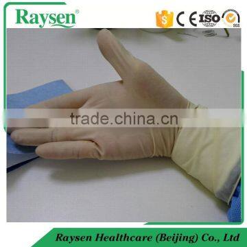 Disposable Latex Surgical Gloves with Powder