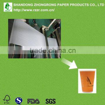 Grade A single PE coated paper for cups