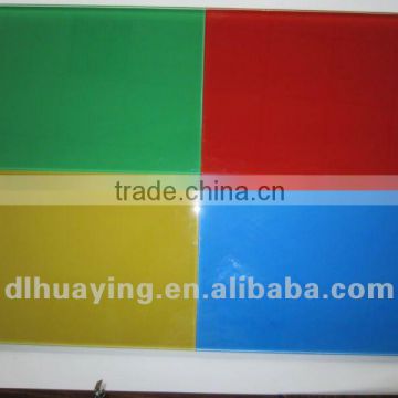 Colored Painted Tempered Glass for Decoration