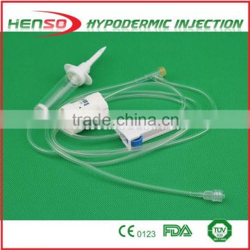 Henso Disposable IV Infusion Set with Flow Regulator