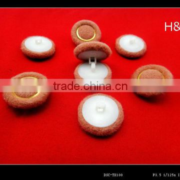 factory wholesale bulk covered buttons for garment