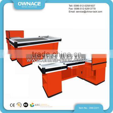 Supermarket Checkout Counter with High Quality and Competitive Price