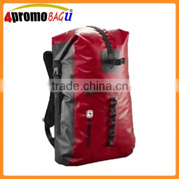 PVC tarpaulin swimming dry bag backpack, custom logo waterproof ocean pack dry bags
