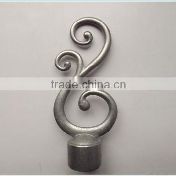 Copper Plating Country Style Curtain Rod Extension