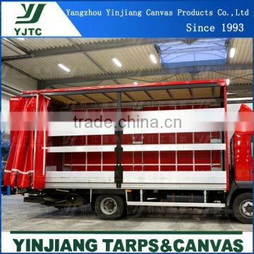 900gsm tensile pvc side curtain for truck